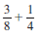 Add or subtract. Write answers in lowest terms.   