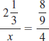 Find the unknown number in each proportion. In Problems 11-13, round the answers to the nearest hundredth, if necessary.  <div style=padding-top: 35px> 