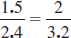 Use either the method of writing in lowest terms or the method of finding cross products to decide whether each proportion is true or false. Show your work and then write true or false.  <div style=padding-top: 35px> 