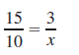 Find the unknown number in each proportion. Round your answers to hundredths, if necessary. Check your answers by finding the cross products. See Examples 1 and 2.