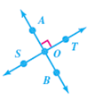 Label the pair of lines as appearing to be parallel, as perpendicular,or as intersecting.