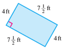Name the figure and find its perimeter and area.