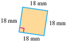 Name the figure and find its perimeter and area.