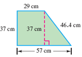 Name the figure and find its perimeter and area.
