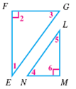 Name the corresponding angles and the corresponding sides in each pair of similartriangles. See Margin Problem.      Problem    