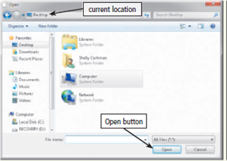 Learn How To 1: Attach a File to an E-Mail Message When you send an e-mail message, it sometimes is necessary to attach a file to supplement the body of the e-mail message. Most e-mail programs allow you to attach a file to your e-mail messages easily, but many do not allow you to attach files exceeding a specified size limit (which varies by your e-mail service). You can attach a file to an e-mail message by completing the following steps: 1. Start your e-mail program and compose a new e-mail message to your recipient. Make sure that you have a descriptive subject and that you explain in the e-mail message that you are attaching a file. 2. To attach a file, locate and click the Attach File button or link. If you are unable to locate this button, you may find an icon with a picture of a paperclip or a menu command to attach a file. Some e-mail programs also may have a text box in the new message window with an adjacent Browse button. In this case, click the Browse button. 3. Locate and click the file you wish to attach and then click the Open (or Insert or Select) button (Figure) Figure 4. Verify that your e-mail message contains the attachment and then click the Send button. When the recipient opens the e-mail message, he or she also will be able to open the attachment. Exercises Start your e-mail program. Compose a new e-mail message to your instructor, and attach a file containing your current course schedule. Verify that your message has been received and then close your e-mail program.