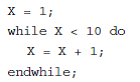 Write the following code segment in MARIE assembly language: