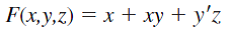 Draw the combinational circuit that directly implements the following Boolean expression: