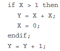 Write the following code segment in MARIE's assembly language: