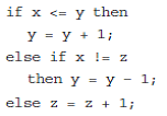 Write the following code segment in MARIE's assembly language: