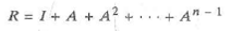 The following exercises ask you to write functions. You should also write driver programs to test them, as instructed in Programming Problems 1-4 at the end of this chapter. If A is an n × n adjacency matrix for a directed graph, then the entry in the i th row and j th column of A k is equal to the number of paths of length k from the i thvertex to the j th vertex in this digraph. The reachability matrix R of a digraph is the n × n matrix defined by where I is the n × n identity matrix having ones on the diagonal (from upper left corner to lower right corner) and zeros off. In the digraph, there is a path from vertex i to vertex j if and only if the entry in row i and column j of R is nonzero. Write a function to find the reachability matrix for a directed graph.