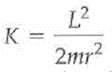 Tire angular momentum ( L ) of a particle of mass m moving at a constant speed v in a circle of radius r is given by L = mvr (Section 8.5). (a) What are the units of angular momentum in terms of SI base units (b) The units of kinetic energy in terms of ST base units are . Using SI unit analysis, show that the expression for the kinetic energy of this particle in terms of its angular momentum, , is dimensionally correct. (c) In the previous equation, the term mr 2 is called the moment of inertia of the particle in the circle. What are the units of moment of inertia in terms of SI base units