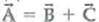 Using the triangle method, show graphically that (a) and (b) if , then