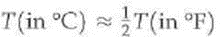 Astronomers know that the temperatures of stellar interiors are extremely high. By this they mean they can convert from Fahrenheit to Celsius temperature using a rough rule of thumb:     (a) Determine the exact fraction (it isn't     ) and (b) the percentage error astronomers make by using     at high temperatures.