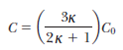 A parallel-plate capacitor with a plate separation d has a capacitance C 0 in the absence of a dielectric. A slab of dielectric material of dielectric constant k and thickness d/ 3 is then inserted between the plates as in Figure P16.57a. Show that the capacitance of this partially filled capacitor is given by Hint: Treat the system as two capacitors connected in series as in Figure P16.57b, one with dielectric in it and the other one empty.