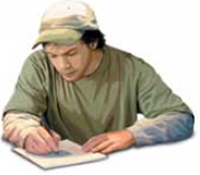 Three different strategies for note-taking were studied: note-taking plus review, which means writing down almost everything the instructor says; note-taking plus questions, which means asking and answering questions about the lecture material; and note-taking plus summary, which means writing a summary of the lecture in your own words. The note-taking strategy that resulted in the highest exam grades involved (a) _____, and the note-taking strategy that resulted in the lowest exam grades involved (b) _____.