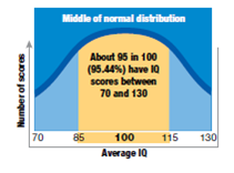 Intellectual disability is reflected in IQ scores at one end of the normal distribution. The other end of the normal distribution of IQ scores represents _____. These individuals have above average intelligence (usually IQs above 130) as well as some superior talent or skill.