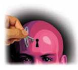 Freud's approach, which emphasizes the importance of early childhood experiences and conflicts between conscious and unconscious forces, is called a (a) _____ theory of personality. According to Freud, those wishes, desires, or thoughts of which we are aware or that we can readily recall are (b) _____; those that we automatically repress because of their disturbing or threatening content are (c) _____.