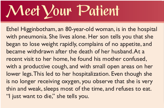 To determine whether Mrs. Higginbotham's pneumonia is resolving (MeetYour Patient), you are monitoring her vital signs. Her oral temperature is 98.9°F (37.2°C).What do you need to keep in mind when evaluating the meaning of this reading? Do you think this represents a fever?