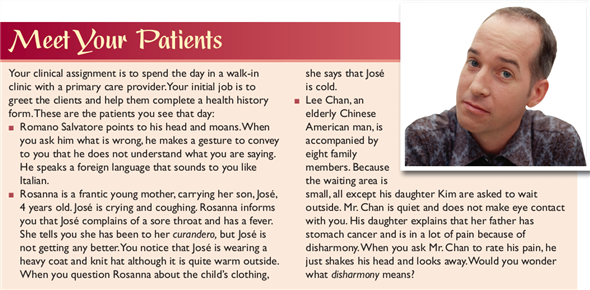 • List three types of alternative healthcare that are delivered by formally trained practitioners as a part of the professional healthcare system. • What are magico-religious belief systems? • As a nurse, in which of the following cultural health practices would you support your client: efficacious, neutral, dysfunctional, uncertain? Why? • Refer to the MeetYour Patients feature. Identify an efficacious practice.