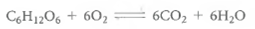 Enthalpy, Entropy, and Free Energy. The oxidation of glucose to carbon dioxide and water is represented by the following reaction, whether the oxidation occurs by combustion in the laboratory or by biological oxidation in living cells:    (1) When combustion is carried out under controlled conditions in the laboratory, the reaction is highly exothermic, with an enthalpy change ( H )of 673 kcal/mol. As you know from Figure 5-10, G for this reaction at 25°C is 686 kcal/mol, so the reaction is also highly exergonic. (a)Explain in your own words what the H and G values mean. What do the negative signs mean in each case  (b)What does it mean to say that the difference between the G and H values is due to entropy  (c)Without doing any calculations, would you expect S (entropy change)for this reaction to be positive or negative Explain your answer.  (d)Now calculate S for this reaction at 25°C. Does the calculated value agree in sign with your prediction in part c  (e)What are the values of G , H , and S for the reverse of the above reaction as carried out by a photosynthetic algal cell that is using CO 2 and H 2 O to make C 6 H 12 O)6