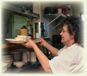 Can You Spot the Improper Food-Safety Practices?  In this chapter you learned that (1) foodborne illness strikes up to 76 million U.S. citizens each year and (2) about 5000 deaths each year in the United States are caused by foodborne organisms. Carefully preparing foods to prevent foodborne illness can minimize its occurrence for most of us. Read the following excerpt and find the food-safety violations that could lead toillness.    A Local Health Department Inspector Gives the Following Account of His Visit to a Local Diner  As I walked through the kitchen of the Morningside Diner, I noticed that all food handlers washed their hands thoroughly with hot, soapy water before handling the food, especially after handling raw meat, fish, poultry, or eggs. Before preparing raw foods, they also thoroughly washed the cutting boards, dishes, and other equipment. As they used their cutting boards after cutting foods, they wiped them with a damp rag and used them again to cut more food. When preparing fresh fruits and vegetables, they washed them but were careful to leave a little dirt on for fear of washing important nutrients from the outside. The cooks generally cooked meats to an internal temperature of 180°F (82°C). However, to preserve the flavor, pork was cooked to an internal temperature of 140°F (60°C). Some cooked foods to be served later were cooled to below 41°F (5°C) within 2 hours, and foods like beef stew were cooled in shallow pans. The diner served canned foods, even when the cans were dented. When leftovers were reheated, they were raised to an internal temperature of 130°F (55°C) and served immediately. Food handlers took great care to remove moldy portions of food. The cooks prepared stuffing separately from the poultry. The temperature of refrigerators was approximately 45°F (7°C). 1. List the violations of food-safety practices that could contribute to foodborne illness. ________________________________________________________________________________ ________________________________________________________________________________ ________________________________________________________________________________ 2. If you were writing a report describing ways to correct these practices, what would you say? ________________________________________________________________________________ ________________________________________________________________________________ ________________________________________________________________________________ 3. List the food-safety practices that follow the general rules for preventing foodborne illness. ________________________________________________________________________________ ________________________________________________________________________________ ________________________________________________________________________________