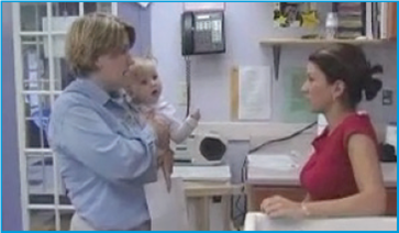   Infants and Toddlers: Daily Health Checks Children's ability to learn is affected by their state of well-being. Because young children are highly susceptible and prone to infectious illnesses, it is important that teachers conduct daily health checks. As you watch the learning video, Infants and Toddlers: Daily Health Checks , consider the following questions: What are the best times of the day to perform a daily health check on an infant or toddler<div style=padding-top: 35px> 