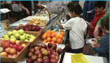    Child Obesity and School Nutrition  Many schools recognize that childhood obesity is a shared problem and have begun to assume some responsibility by making small changes in their meal programs and incorporating more physical activity into daily class schedules. It is clear that simple changes can have positive outcomes for children. As you watch the learning video, Child Obesity and School Nutrition , consider the following questions: What healthy food choices did you note during this video