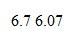 Place the symbol , , or = between the following pair of decimals to make a true statement: