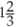 Place , , or = between the following pairs of fractions to make a true statement.    