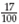 What is the numerator in   ?