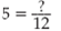 Find the missing numerator in the following equations:  