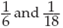 For each set of fractions, find the least common denominator. Then convert each fraction to an equivalent fraction with the LCD.
