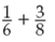 Find the following sums. (Rewrite answers in the proper form.)