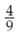 Convert the following numbers into decimals. Where necessary, round to the nearest thousandth.  