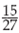 Convert the following numbers into decimals. Where necessary, round to the nearest thousandth.  