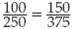 Determine if the following proportions are true.