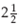 In Exercises 1, select the correct metric notation. Two and one-half kilograms A) 2.5 Kg B) 2.05 kg C)   kg D) 2.5 kg