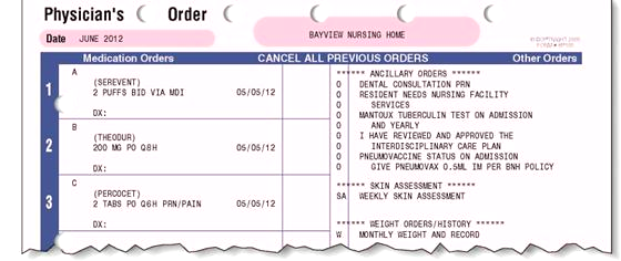 In Exercises 11, refer to Physician's Order Form 2.    Physician's Order Form 2 What dose of Theodur should Jane Doe be given?