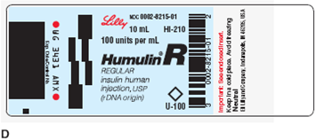 In Exercises 21, refer to label D.    How is this drug administered?