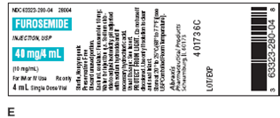 In Exercises 26, refer to label E.    What is the trade name of the drug?
