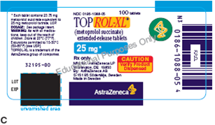In Exercises 12, calculate the desired dose. Then calculate the amount to administer. Ordered: Toprol-XL 100 mg PO bid On hand: Refer to label C.
