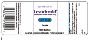 In Exercises 16, convert the dosage ordered to the same unit as that of the dose on hand or measuring device. Use conversion tables from Chapter 3 as needed. Ordered: Levothroid 0.137 mg PO daily????Desired dose: _____ On hand: Refer to label I.