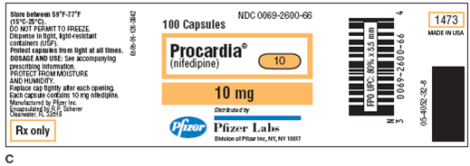 In Exercises 7, calculate the amount to administer. Ordered: Procardia 20 mg PO tid On hand: Refer to label C.