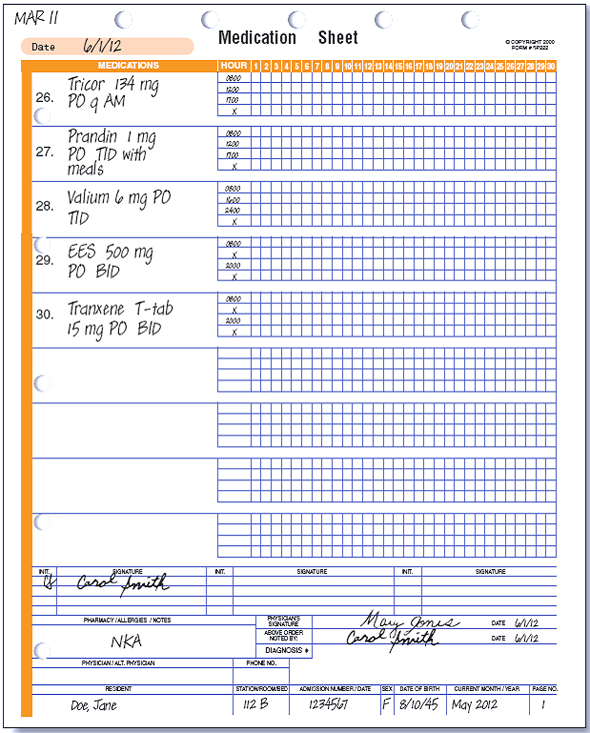 Refer to Figure 8-15 and labels K to Q    Figure 8-15                Use: _____ Administer: _____