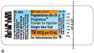 Ordered: PegIntron™ 180 mcg sub-q weekly On hand: Refer to the label A and package insert below.    PegIntron™ label    PegIntron™ package insert How should you prepare this medication?