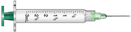 Find the amount to administer for each of the following orders. Then mark the syringe with the correct amount to administer. Ordered: Prostigmin 0.5 mg IM stat On hand: Prostigmin 1:2000 solution  