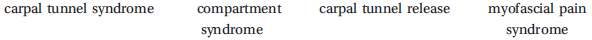 Select the correct answer, and write it on the line provided. The surgical enlargement of the carpal tunnel or cutting of the carpal ligament to relieve nerve pressure is called _______________________________