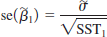  Suppose you have a sample of size <i>n</i> on three variables, <i>y</i>, <i>x</i><sub>1</sub>, and <i>x</i><sub>2</sub>, and you are primarily interested in the effect of <i>x</i><sub>1</sub> on <i>y</i>. Let   &nbsp;be the coefficient on <i>x</i><sub>1</sub> from the simple regression and   &nbsp;the coefficient on <i>x</i><sub>1</sub> from the regression <i>y</i> on <i>x</i><sub>1</sub>, <i>x</i><sub>2</sub>. The standard errors reported by any regression package are   where   &nbsp;is the SER from the simple regression,   &nbsp;is the SER from the multiple regression,   , and   &nbsp;is the <i>R</i>-squared from the regression of <i>x</i><sub>1</sub> on <i>x</i><sub>2</sub>. Explain why   &nbsp;can be smaller or larger than   . 