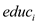     <div class=answer> (i) Consider the unobserved effects model given by:   Given that   is allowed to be correlated with   and   , the parameters that can be estimated using first difference (Cross-sectional Fixed Effects model) are those parameters that do not remain constant across individuals such as:   That means except for   , all the parameters could be estimated using first differencing 